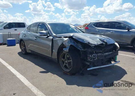 2014 Infiniti Q50 Premium from USA, damaged, VIN JN1BV7AP9EM685391